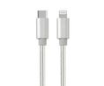 Cable, USB-C Plug - Apple Lightning, 3m, USB 2.0, White